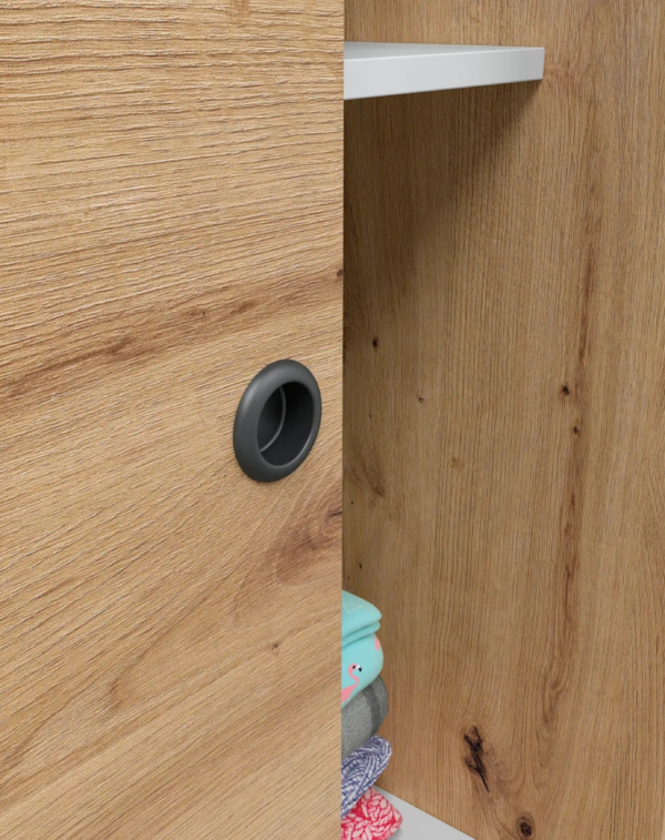 Armoire 2 portes TOP imitation chêne