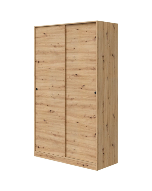 Armoire 2 portes TOP imitation chêne
