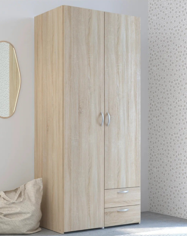 Armoire DAILY2 avec 2 portes 2 tiroirs