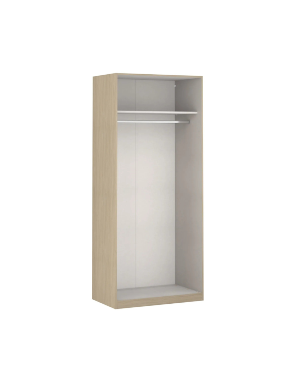 Armoire dressing EXTENSO imitation chêne