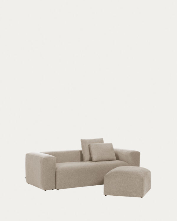 Canapé Blok 2 places beige