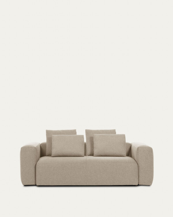 Canapé Blok 2 places beige