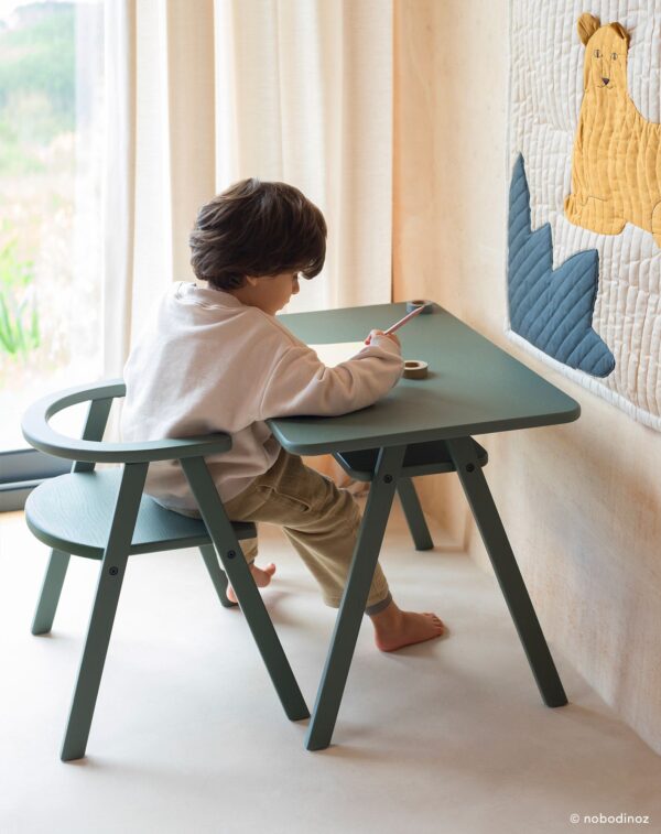 Chaise enfant Growing Green Vert foncé (4) Chaise enfant Growing Green
