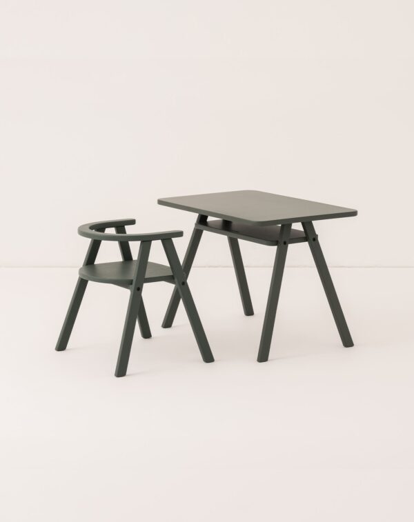Chaise enfant Growing Green Vert foncé (6) Chaise enfant Growing Green