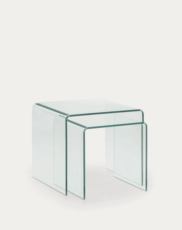 Ensemble Burano de 2 tables gigognes