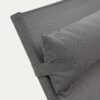 Fauteuil pliant Canutells en aluminium gris foncé