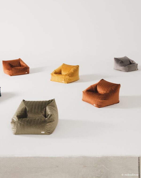 Fauteuil-pouf Chelsea