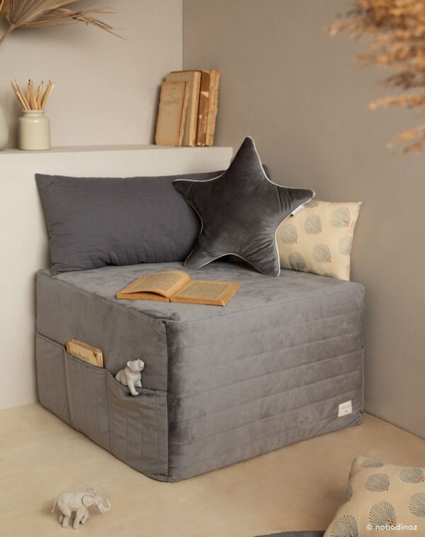 Lit d'appoint Sleepover pliable Gris ardoise (1) Lit d'appoint Sleepover pliable