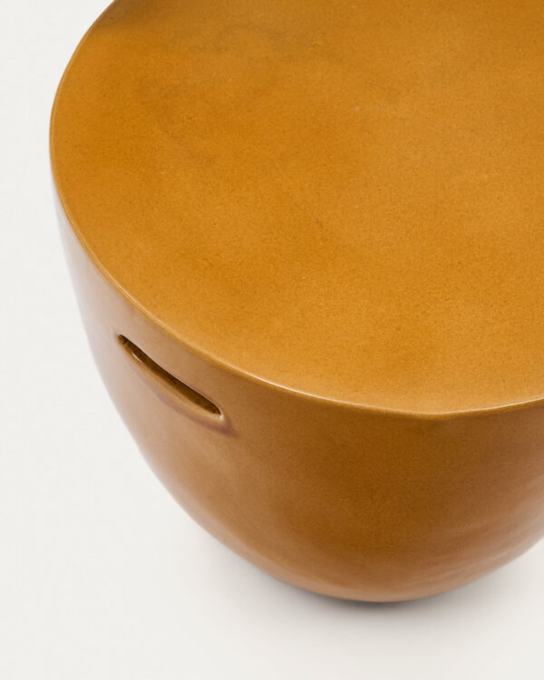 Table d'appoint extérieure Mesquida en céramique