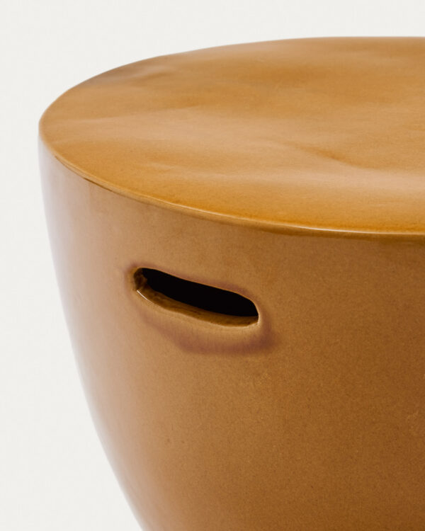 Table d'appoint extérieure Mesquida en céramique
